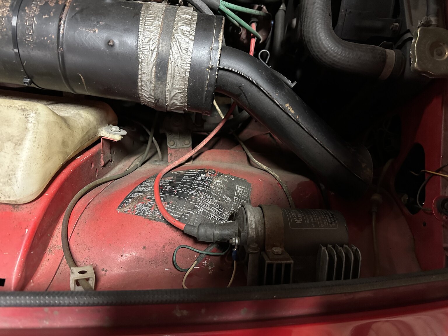 1977 Alfa Romeo Alfetta, Mekanik