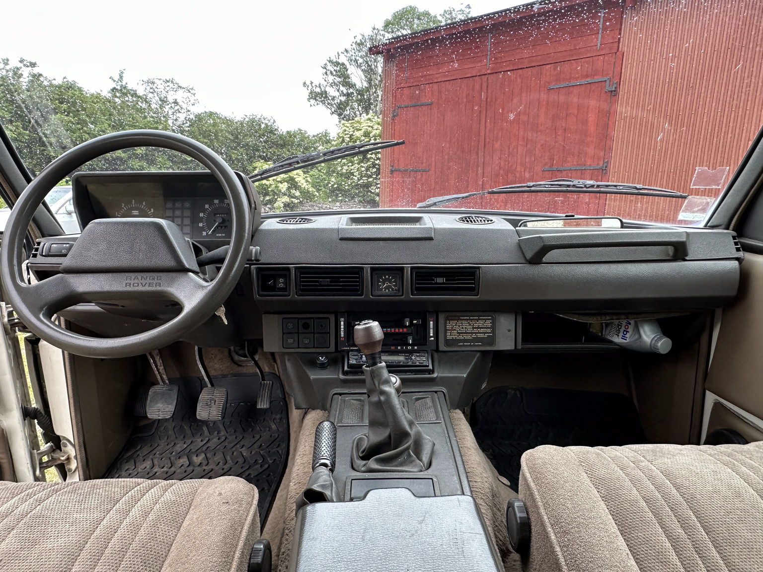 Interiörbild 1990 Range Rover Classic
