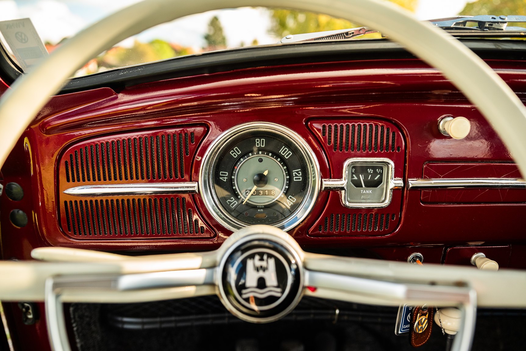 Innenraumfoto von 1962 Volkswagen 1200/1600
