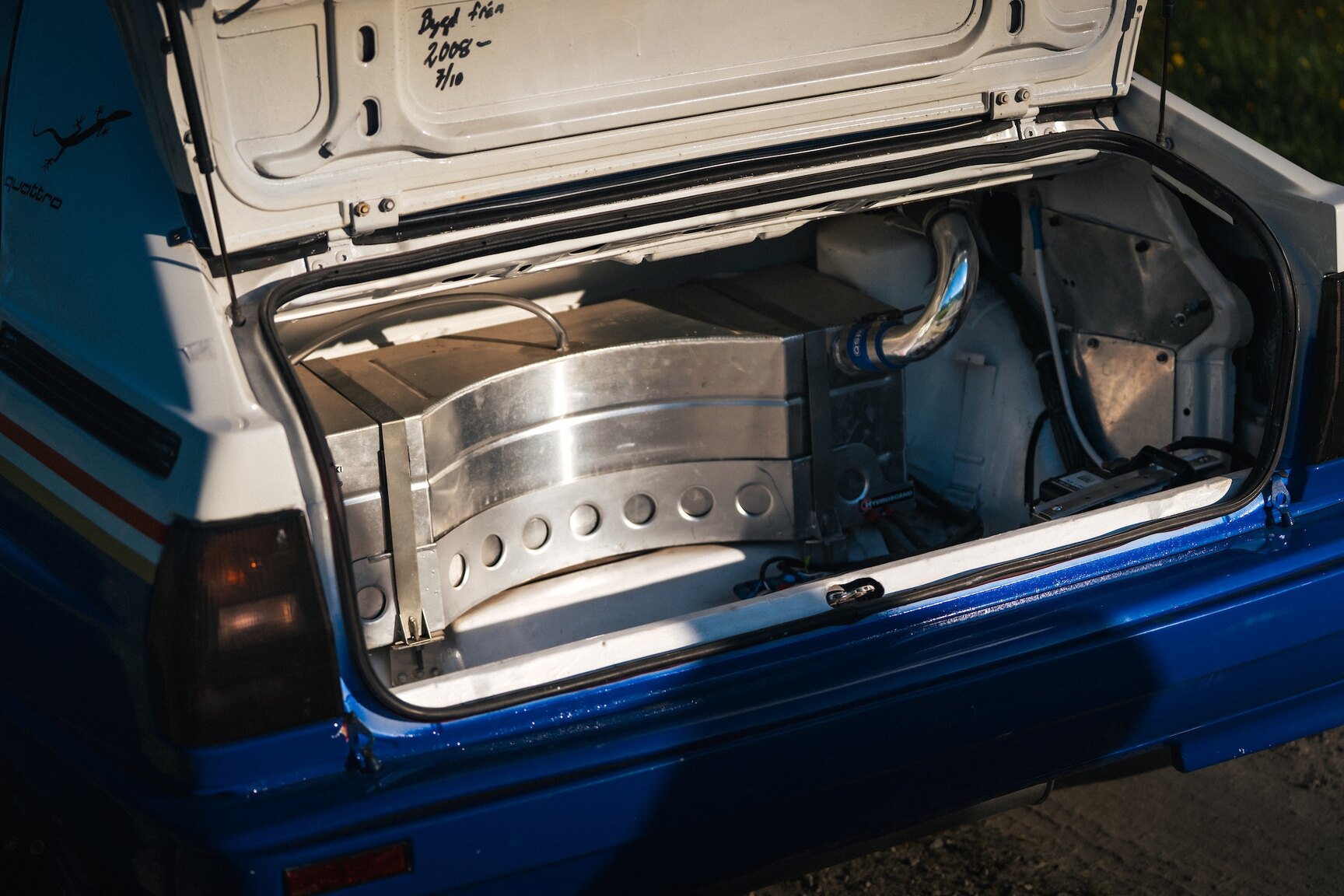 Innenraumfoto von 1986 Audi Quattro Rally Replica