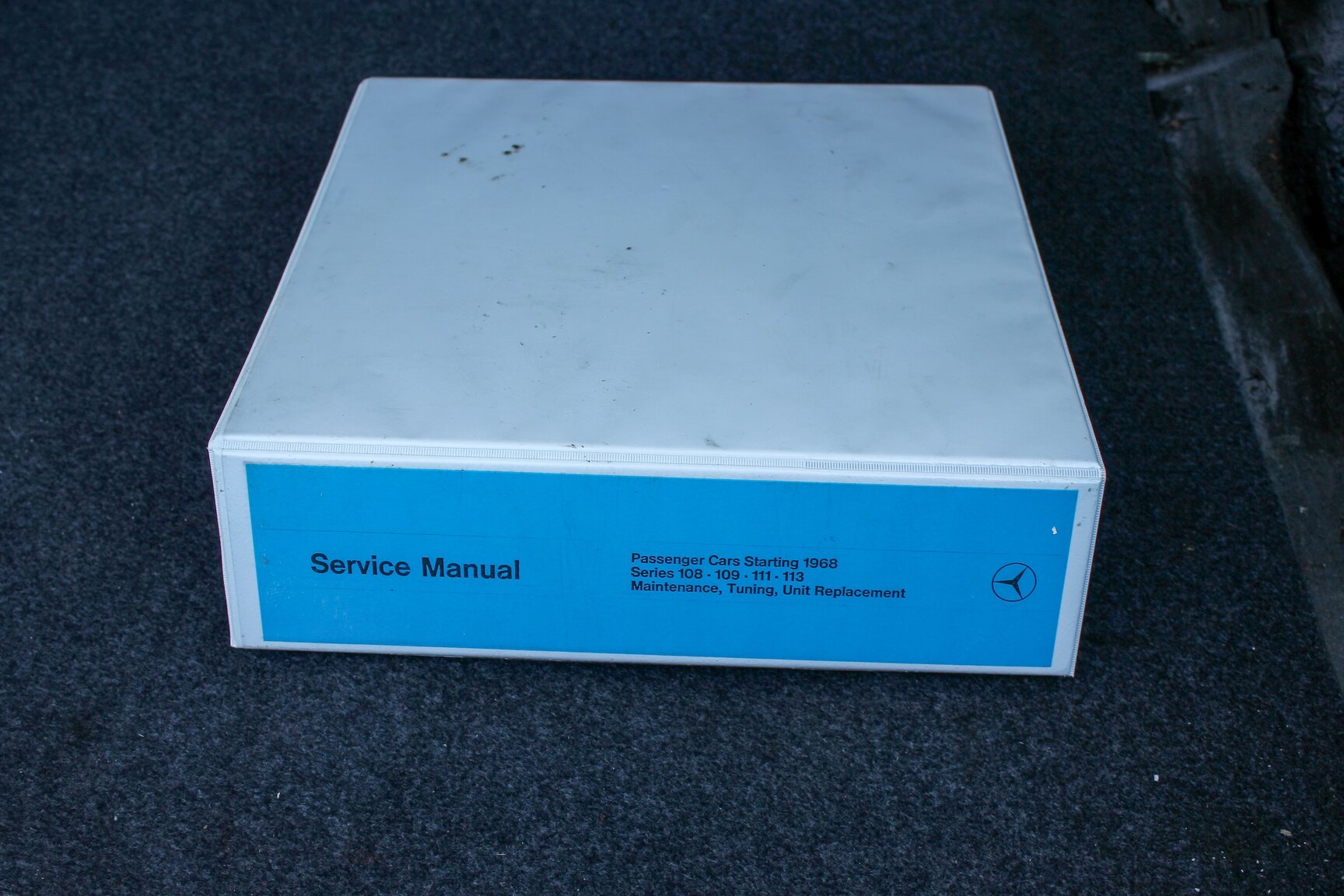 Documentation for 1972 Mercedes-Benz 300 SEL 3.5
