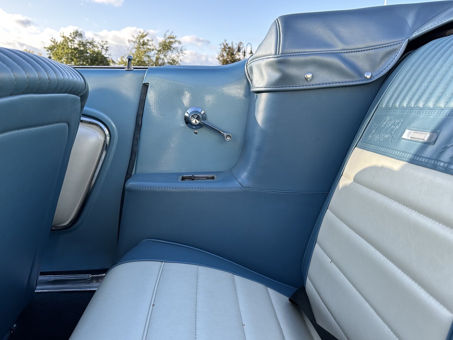 Interiörbild 1966 Ford Mustang Convertible