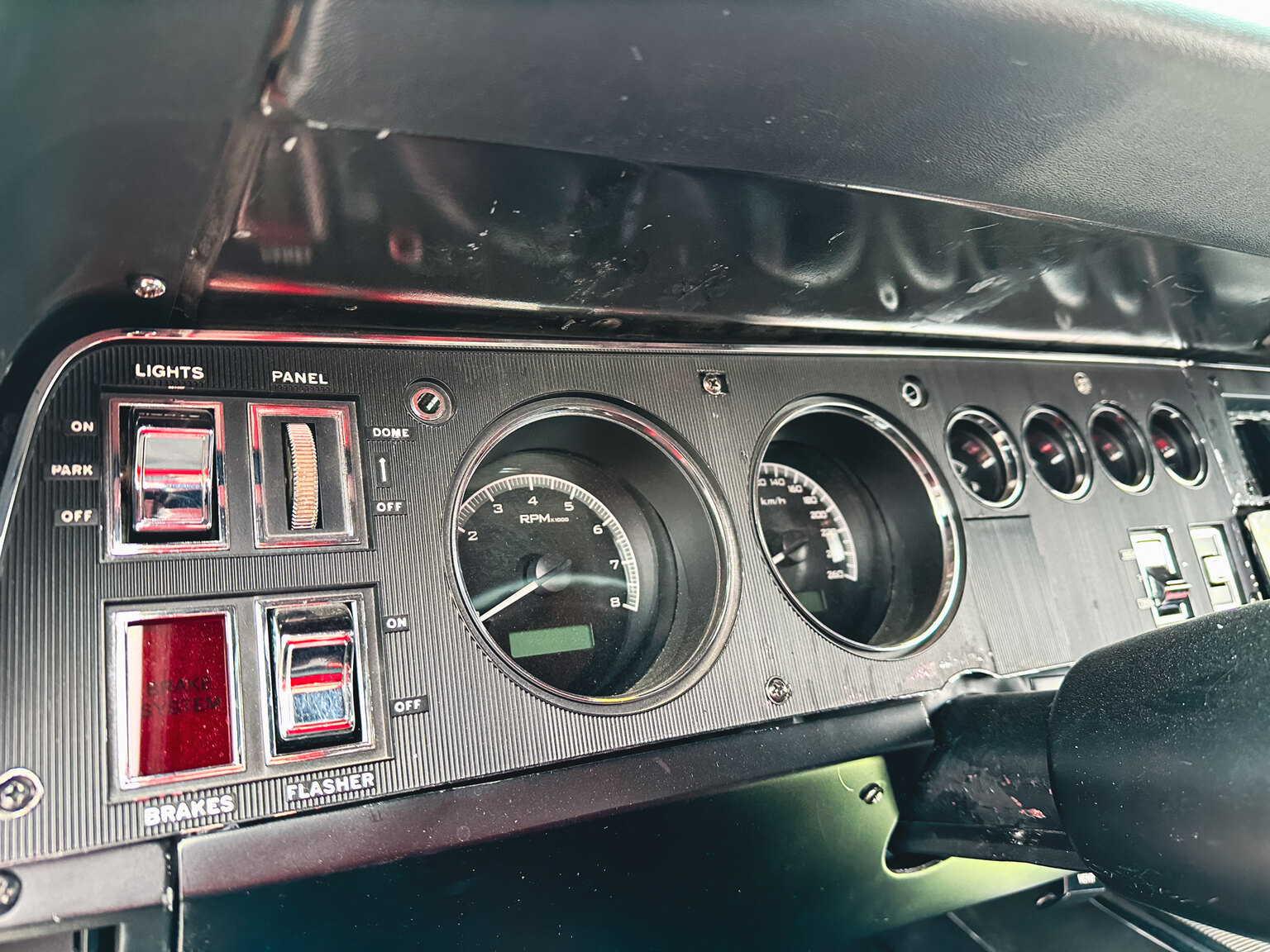 Interiörbild 1968 Dodge Charger R/T (11)