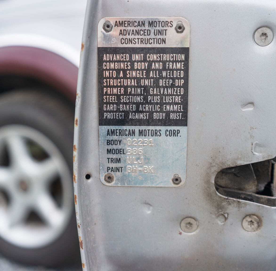 Innenraumfoto von 1988 Amc Eagle