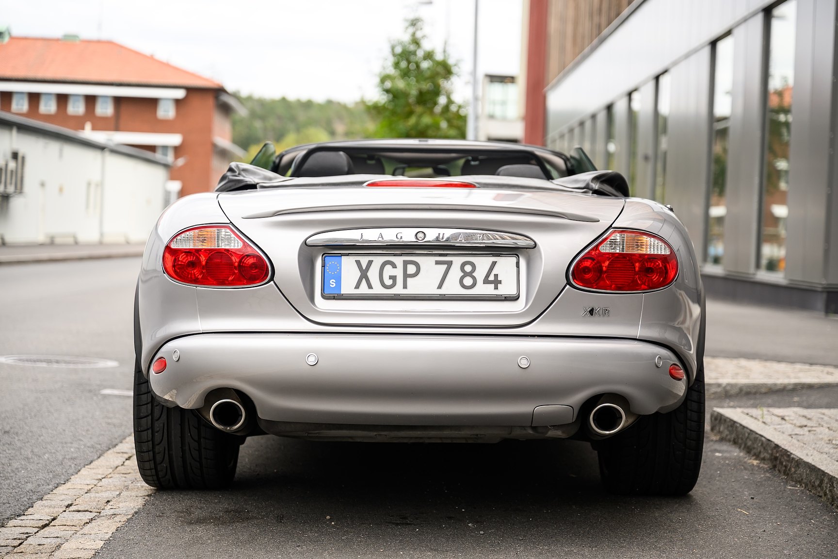 Exterior image of 2001 Jaguar XKR Silverstone