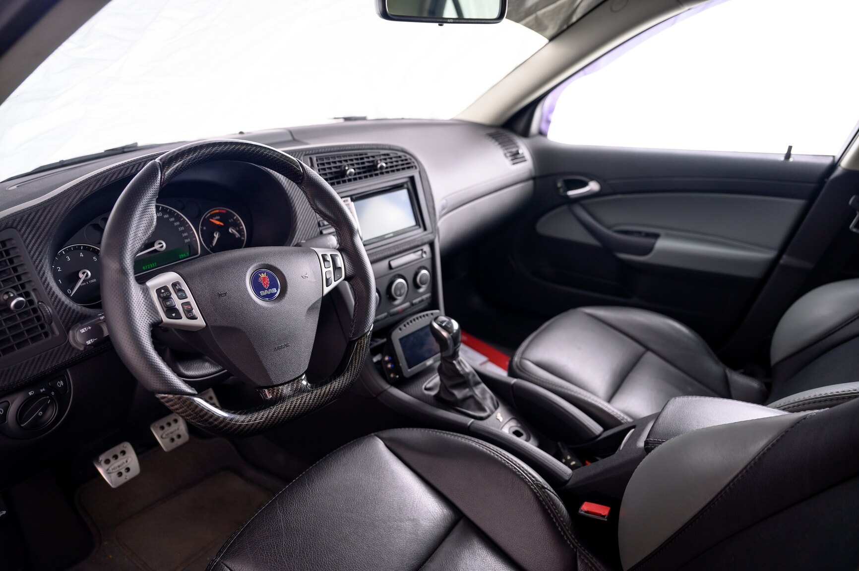 Interior image of 2008 SAAB 9-3 Aero SportSedan Silver Beast SFRO