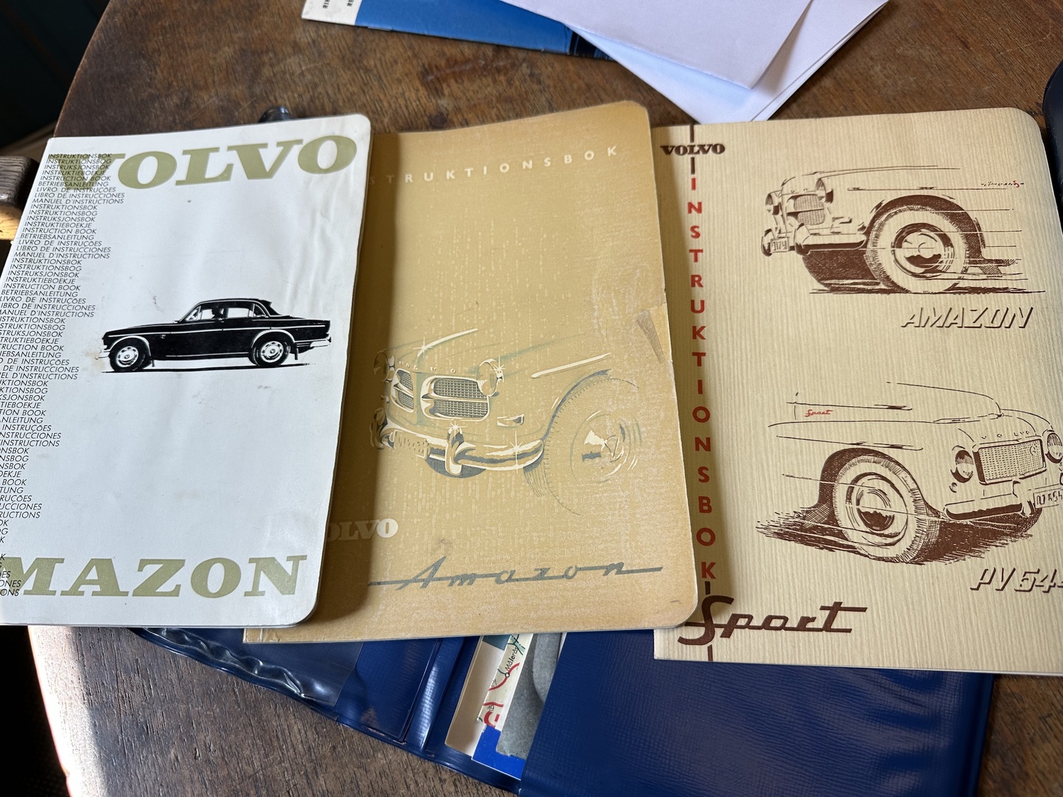 Dokumentation för 1968 Volvo Amazon 121