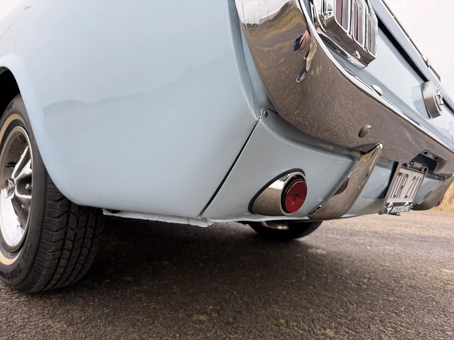 Exteriörbild på 1966 Ford Mustang Convertible 289 V8 (74)