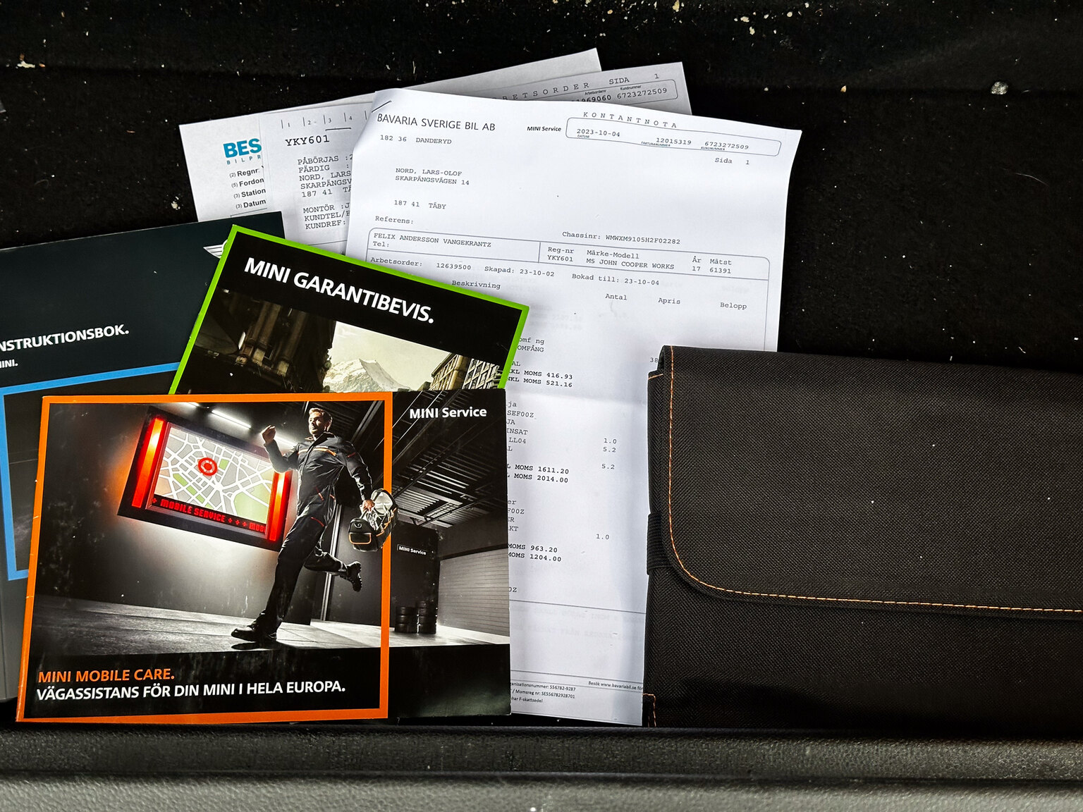 Dokumentation för 2017 Mini Cooper JCW