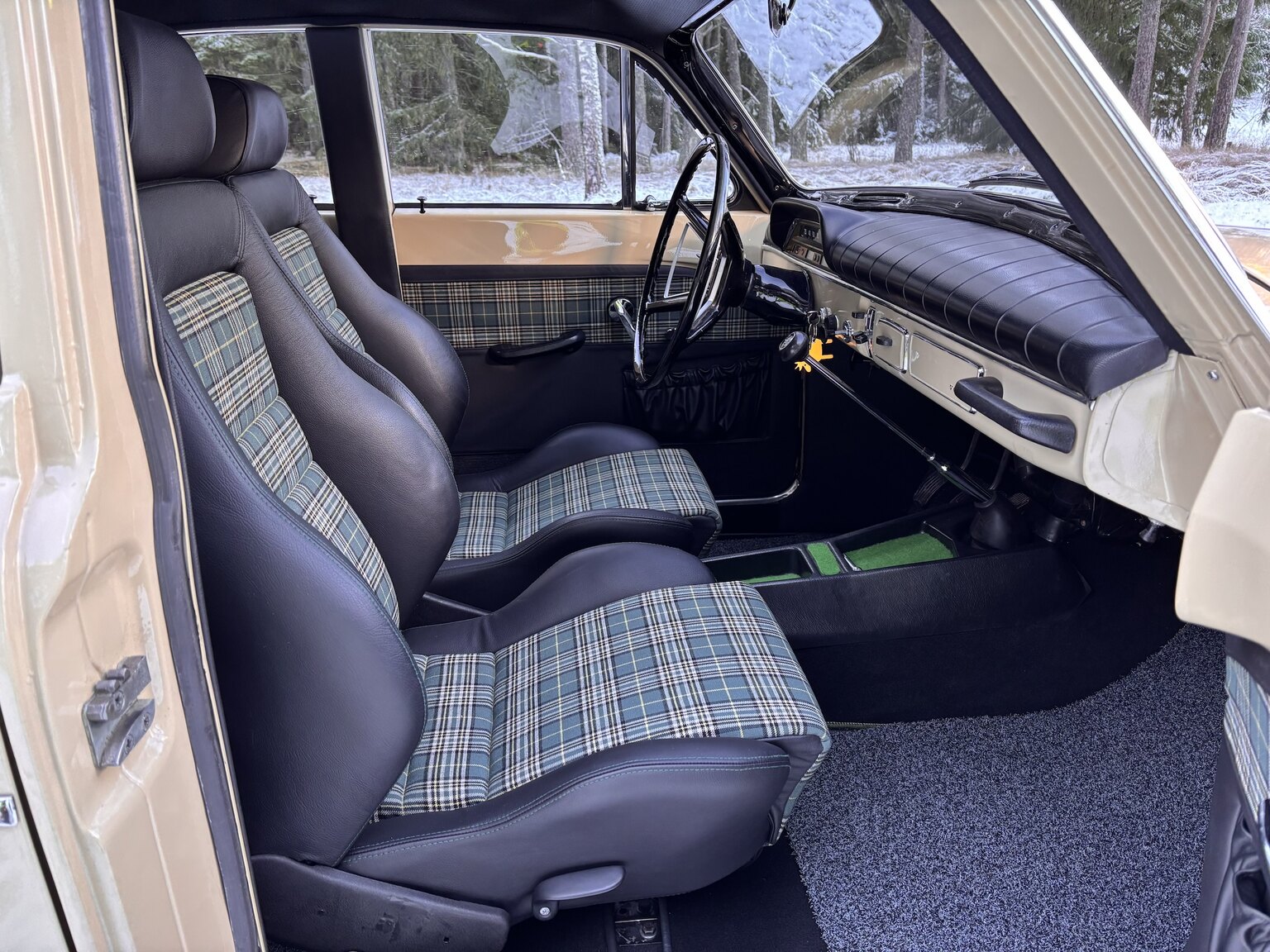 Interiörbild 1965 Volvo Amazon