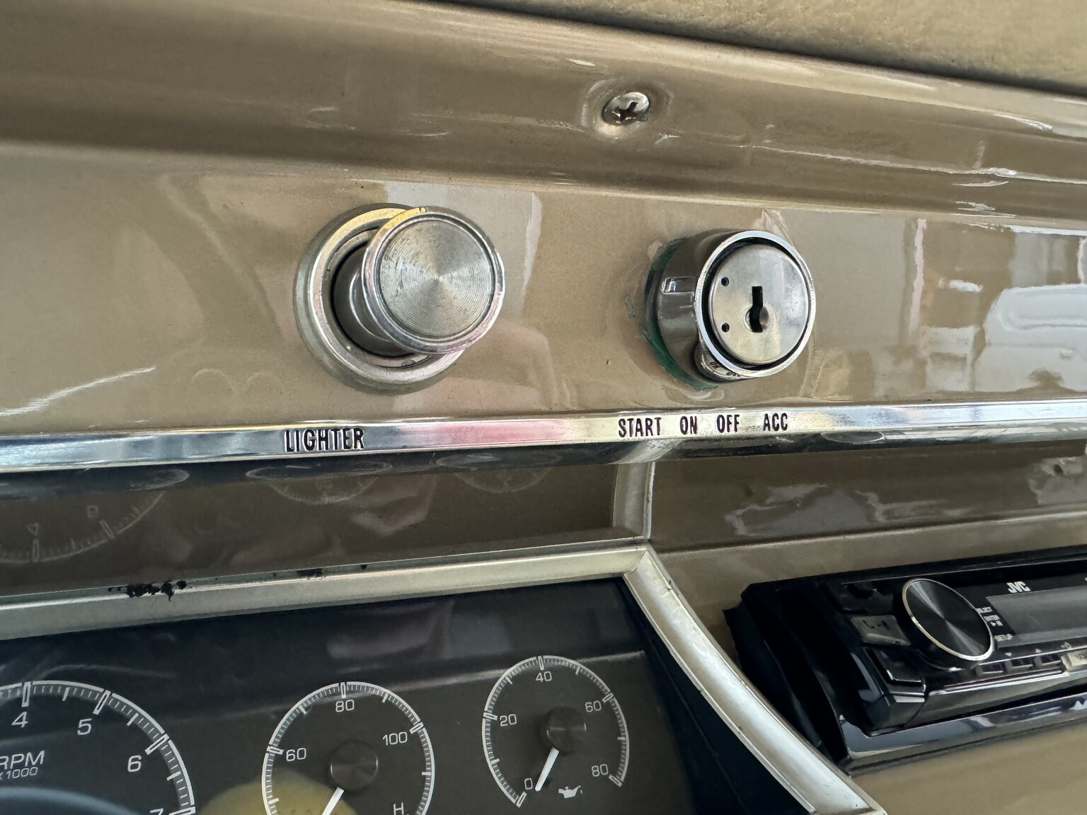 Interiörbild 1966 Chevrolet Chevelle Pro-touring