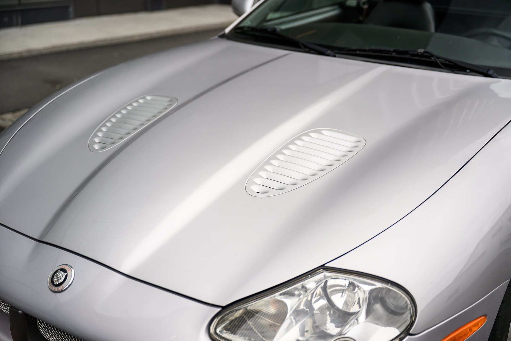 Exterior image of 2001 Jaguar XKR Silverstone
