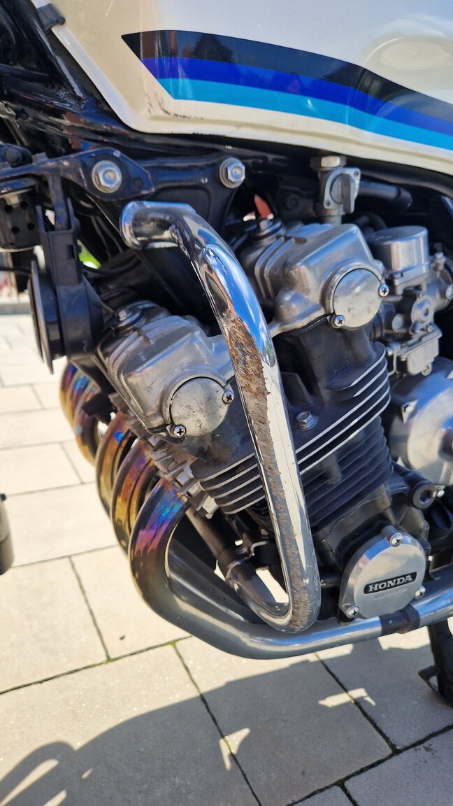 Image of 1982 Honda CBX1000 mechanics