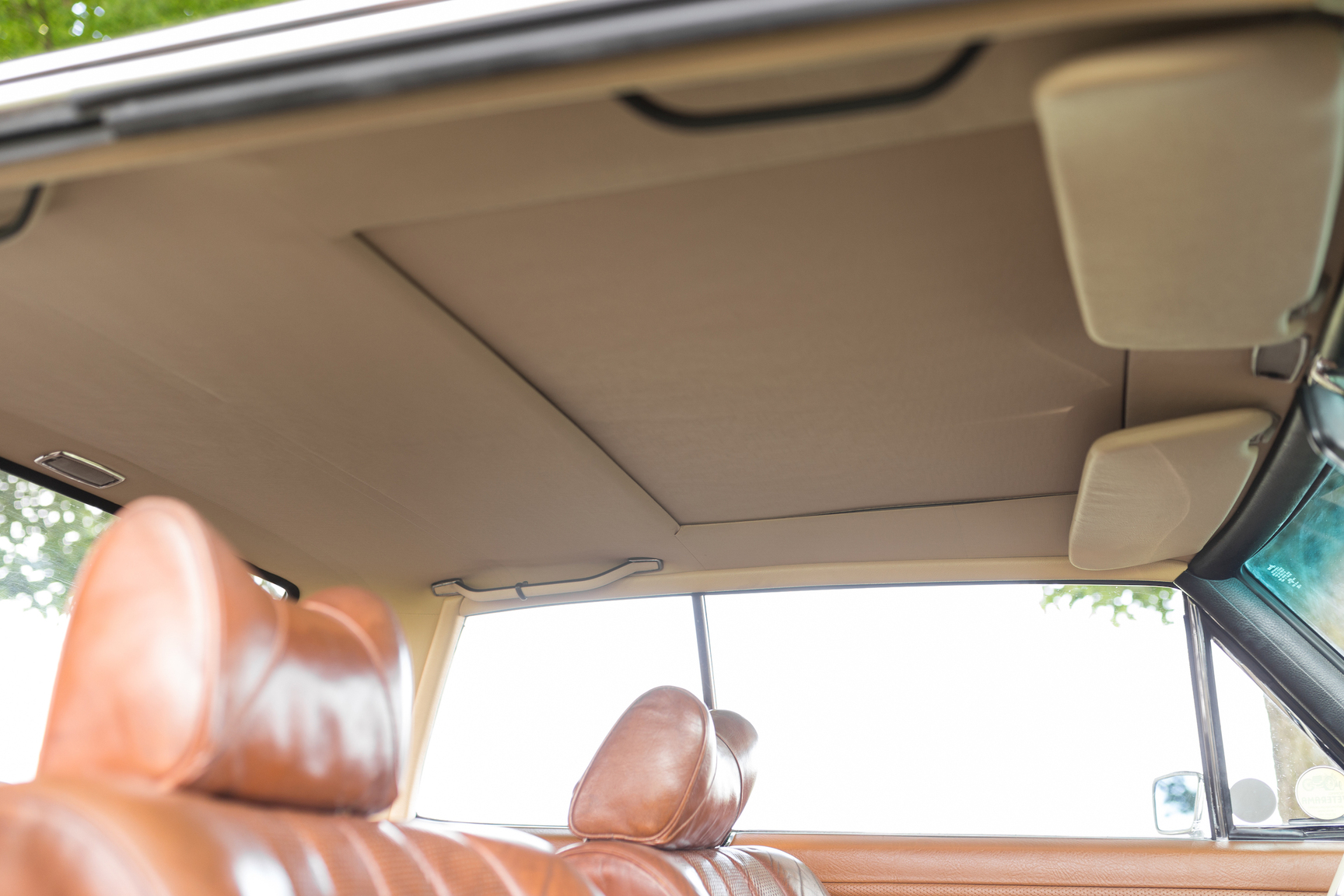 Innenraumfoto von 1971 Mercedes 250 C