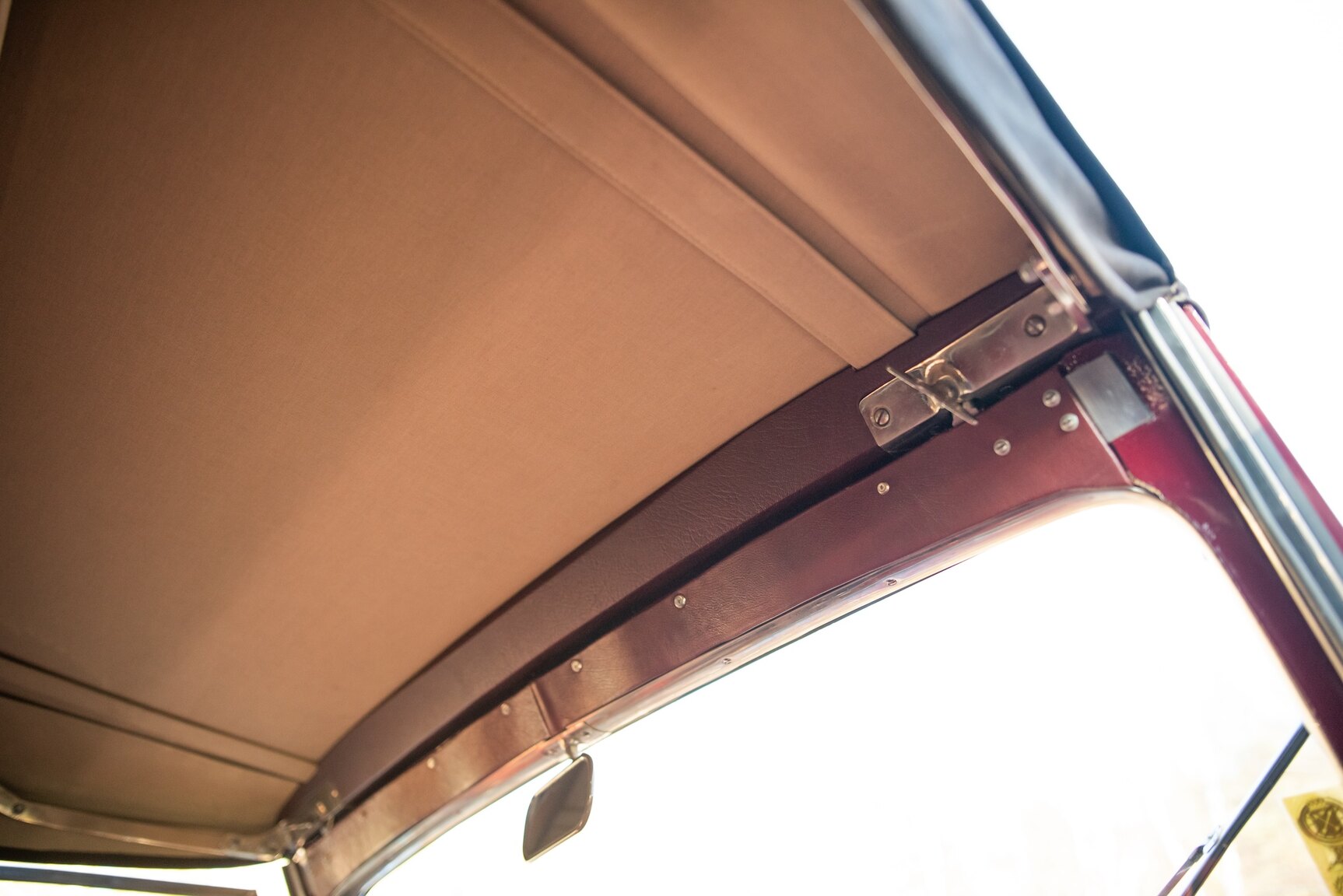 Interior image of 1938 Dodge Six Convertible Coupé