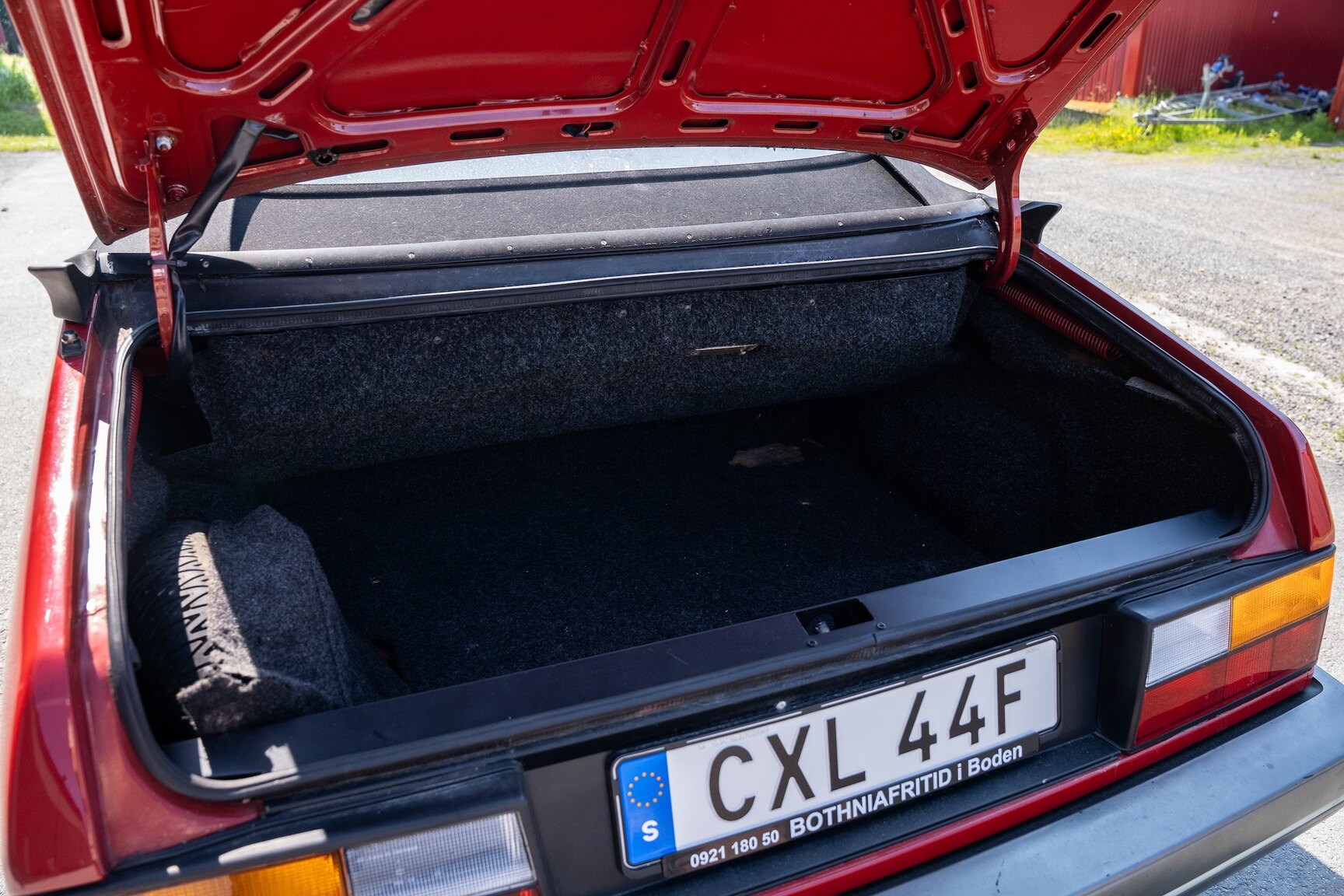 Interiörbild 1988 Saab 900 Turbo Convertible