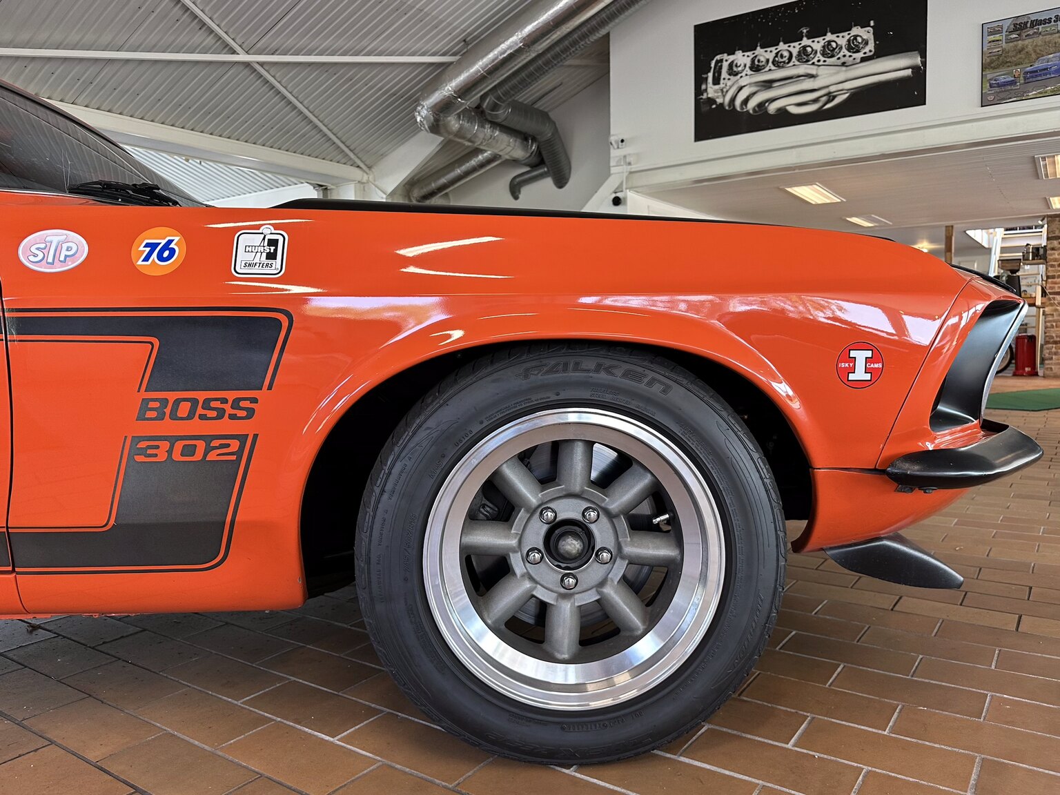 Exterior image of 1969 Ford Mustang Fastback Boss Race Car