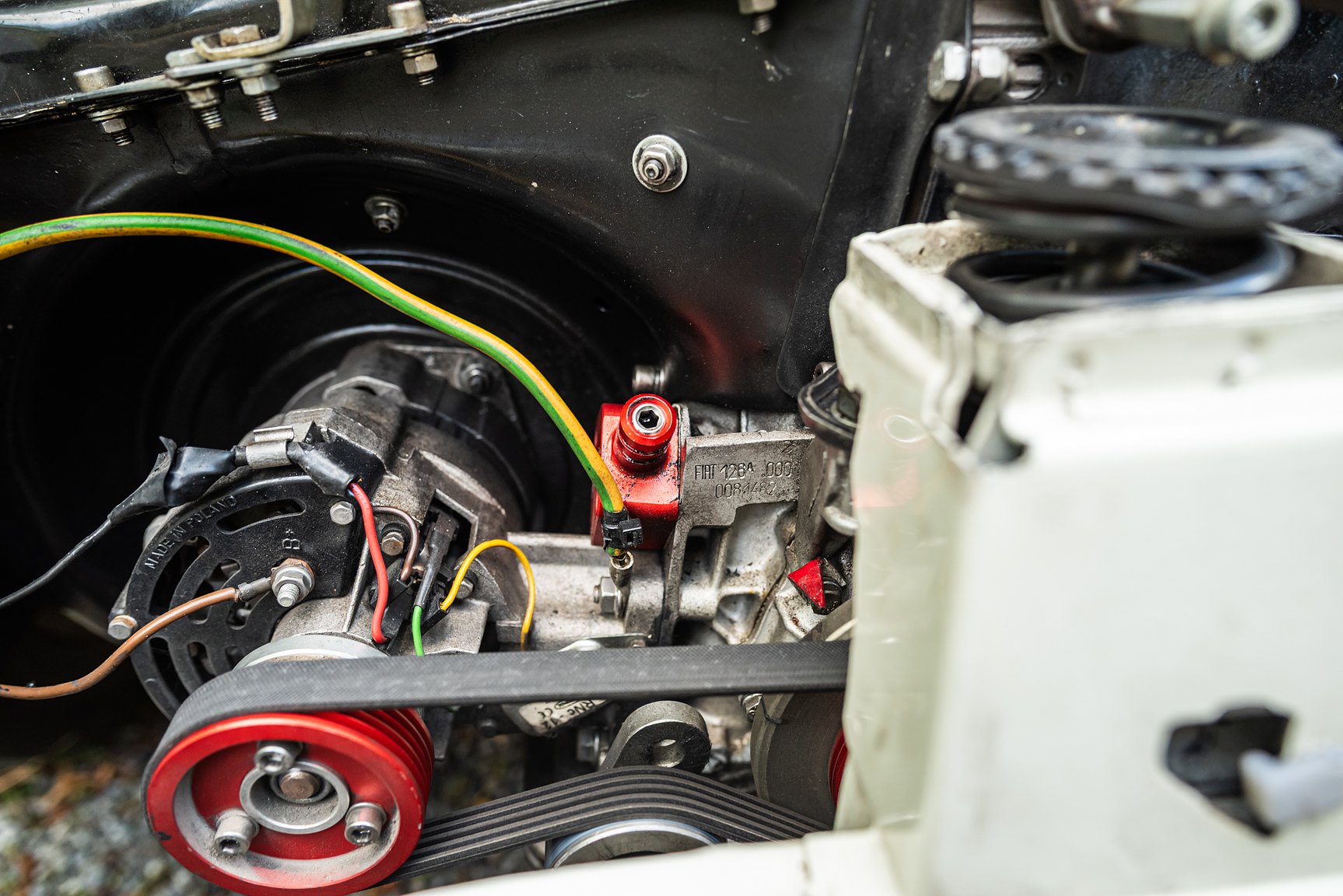 Image of 1971 FIAT 500 "Superiore" mechanics