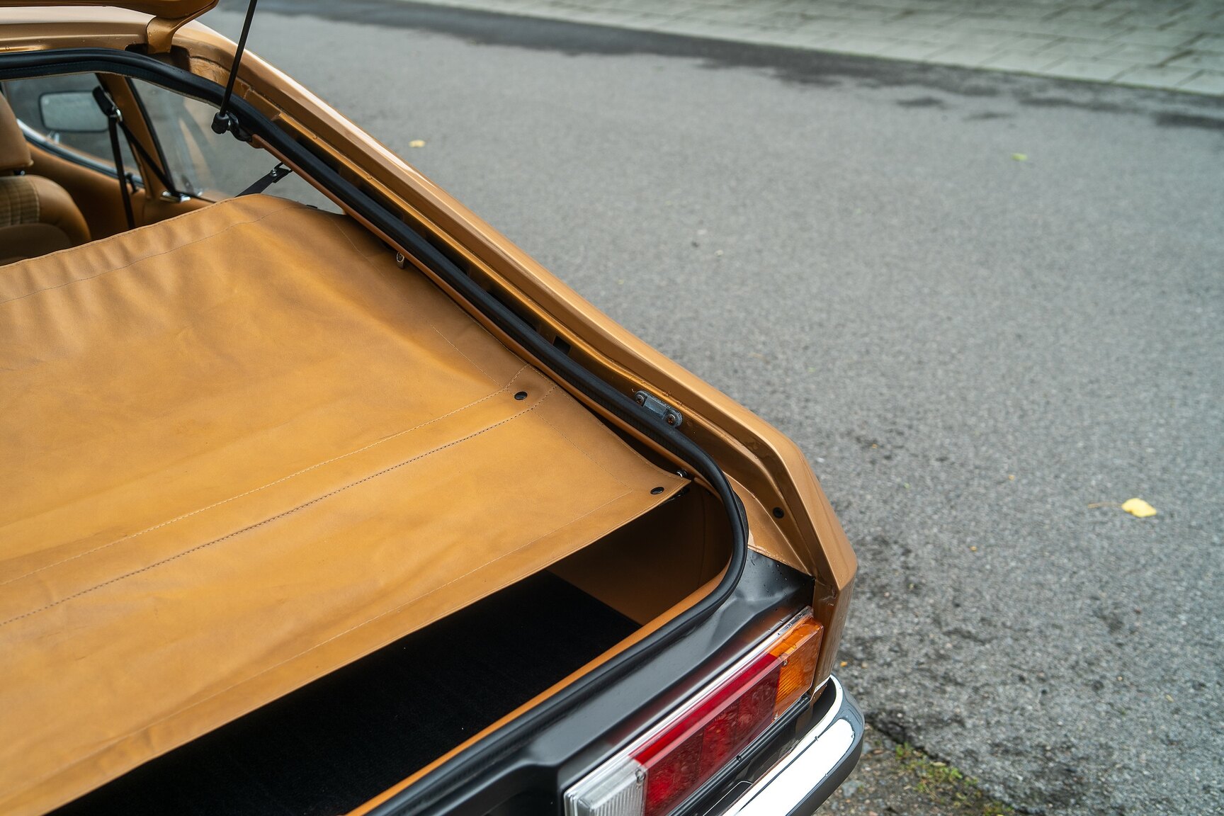 Interiörbild 1975 Ford Capri 1600