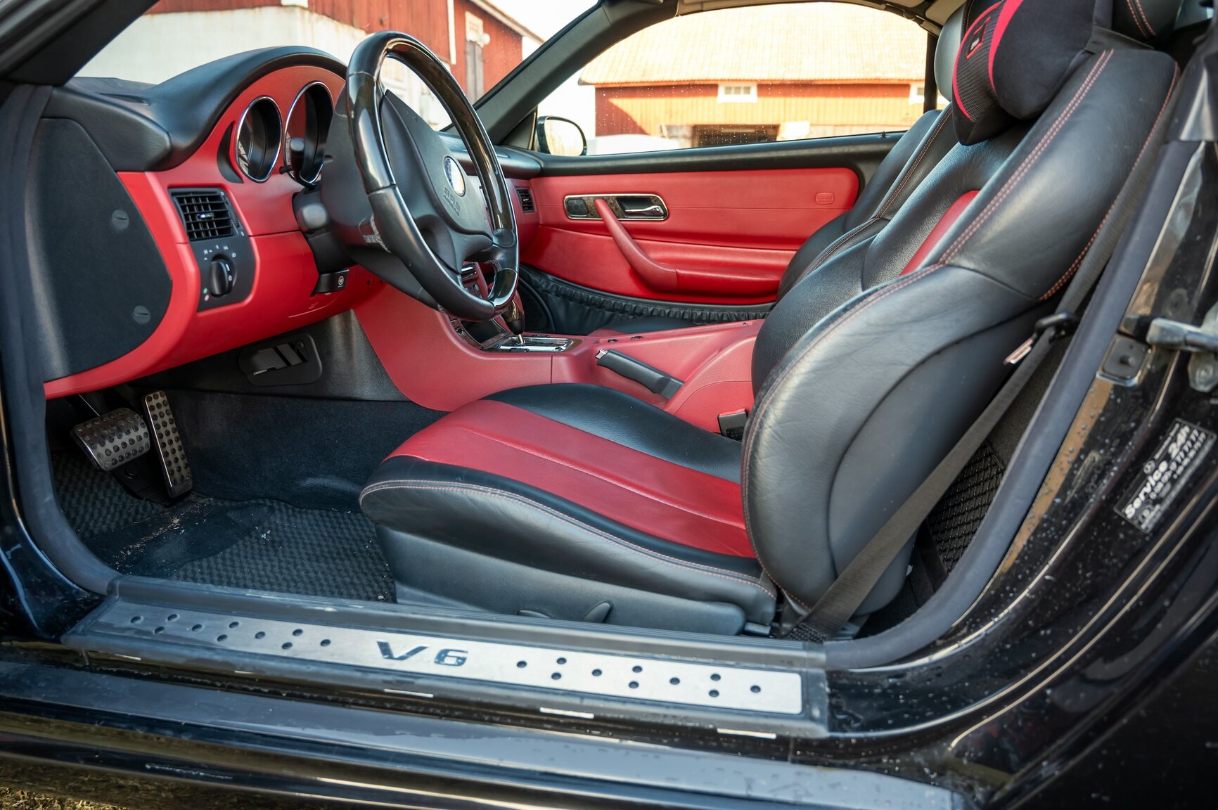 Interiörbild 2001 Mercedes-Benz SLK 320