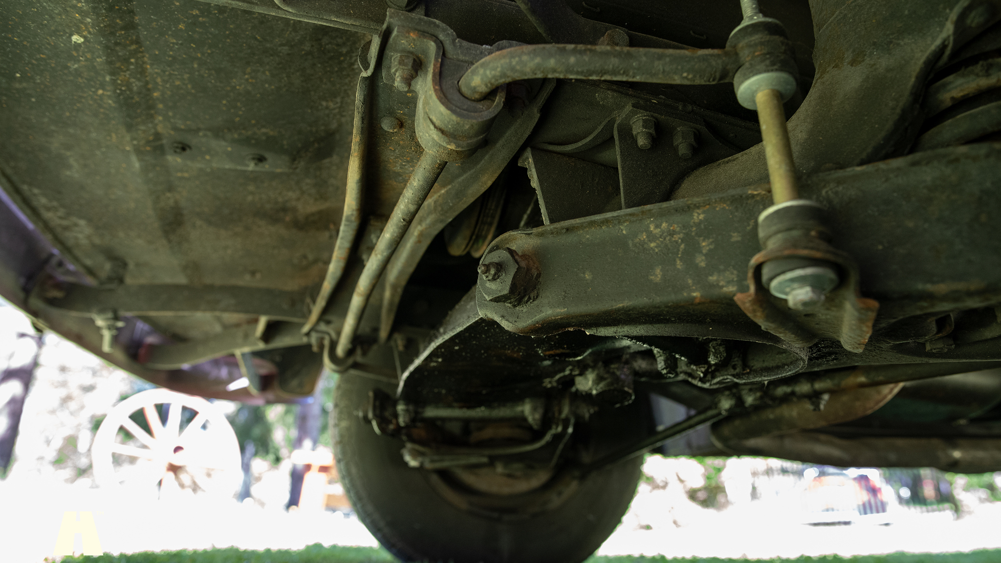 Image of 1952 Chevrolet Sedan Delivery Fire Truck mechanics (31)