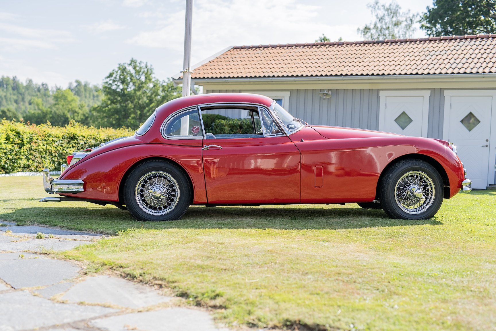 Exterior image of 1959 Jaguar XK 150