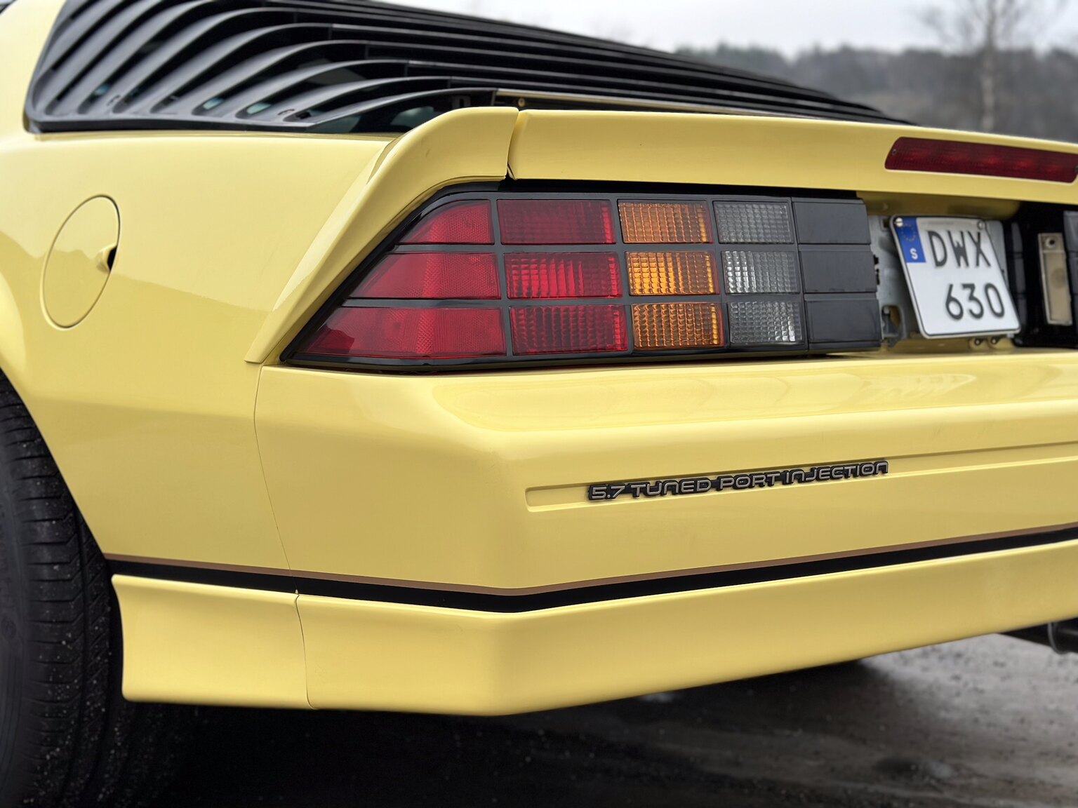 Exterior image of 1987 Chevrolet Camaro Z28