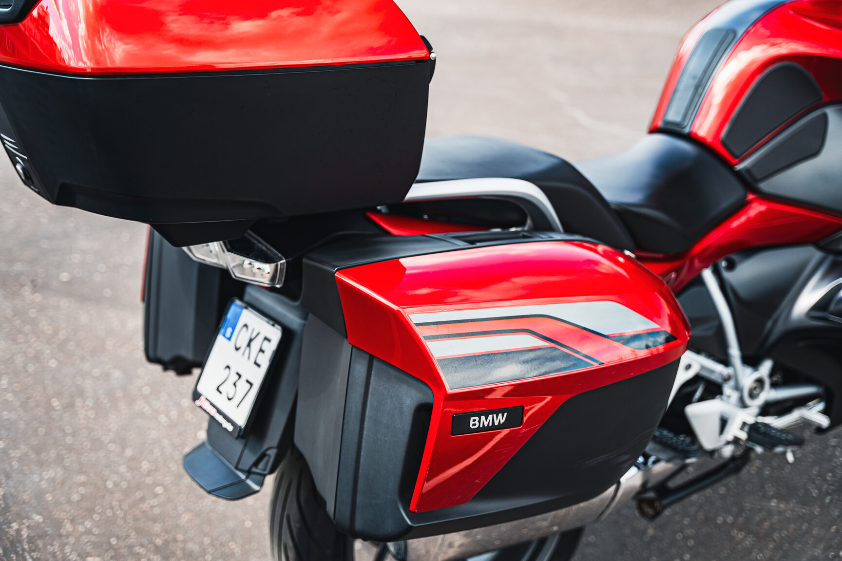 Exterior image of 2018 BMW R 1200 RT