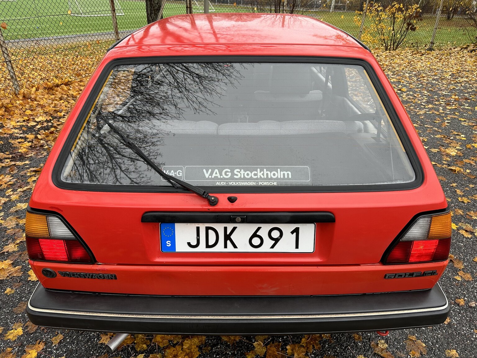 Exterior image of 1985 Volkswagen Golf CL