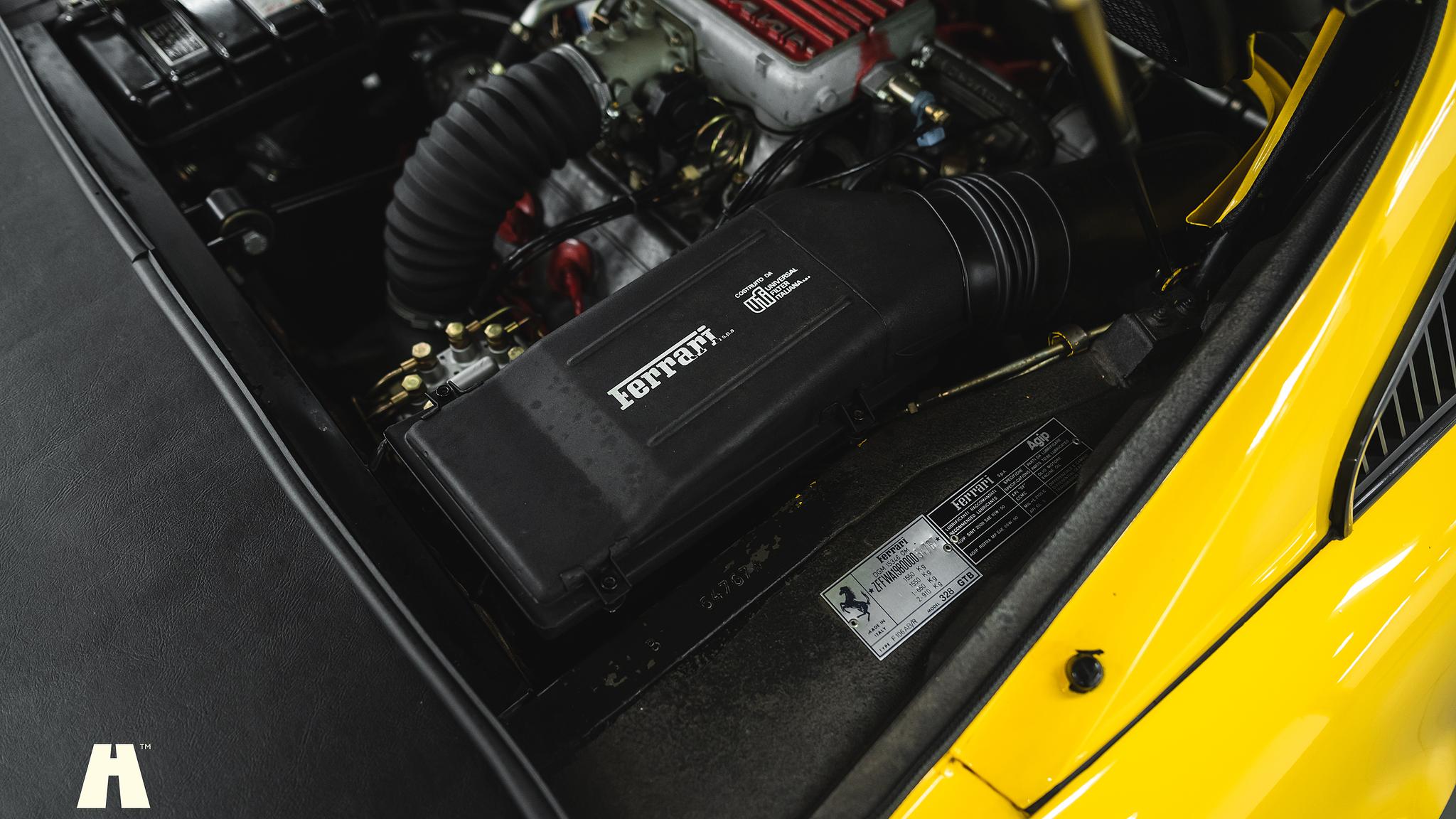 1986 Ferrari 328 GTB, Mekanik