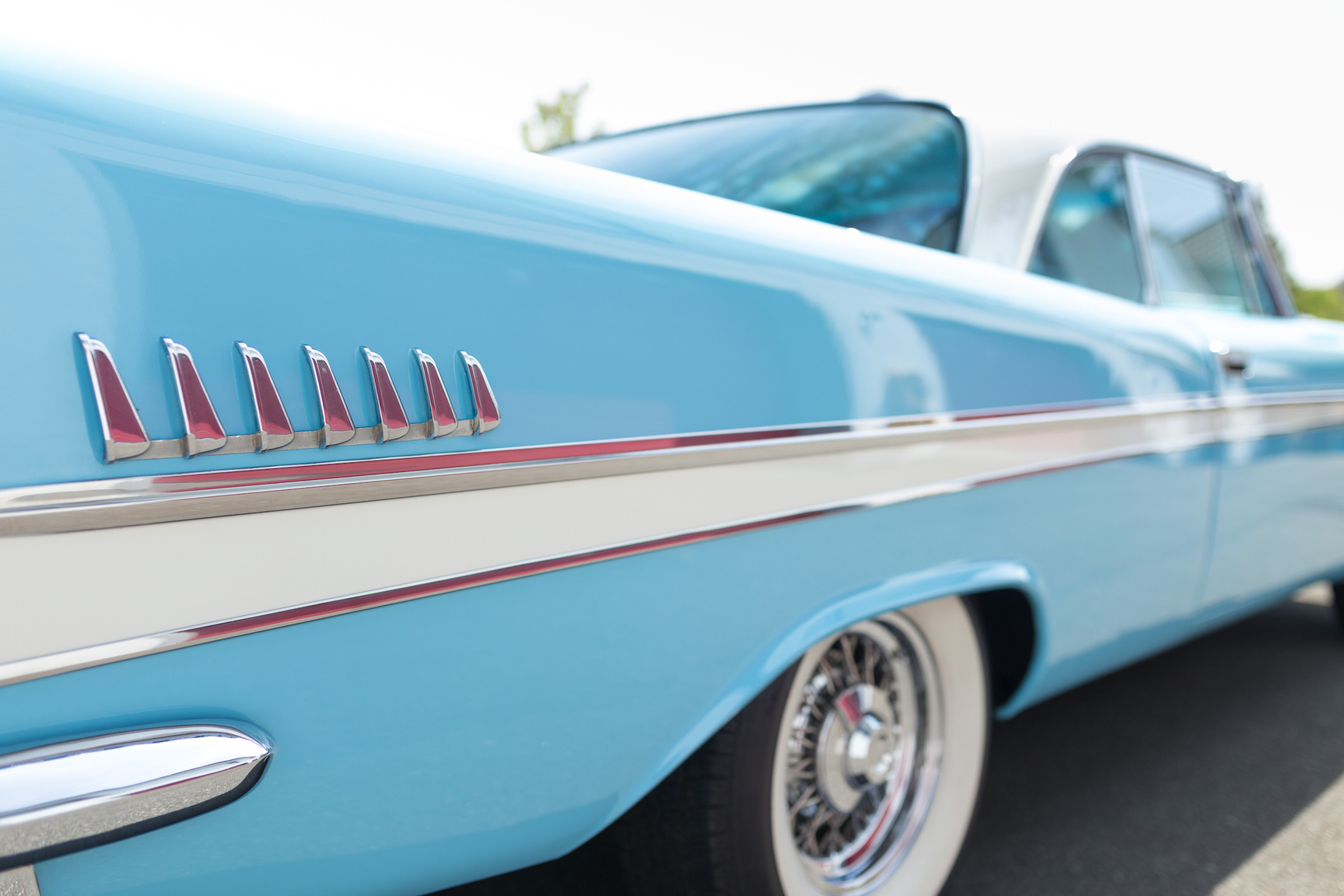 Exteriörbild på 1957 Chrysler New Yorker