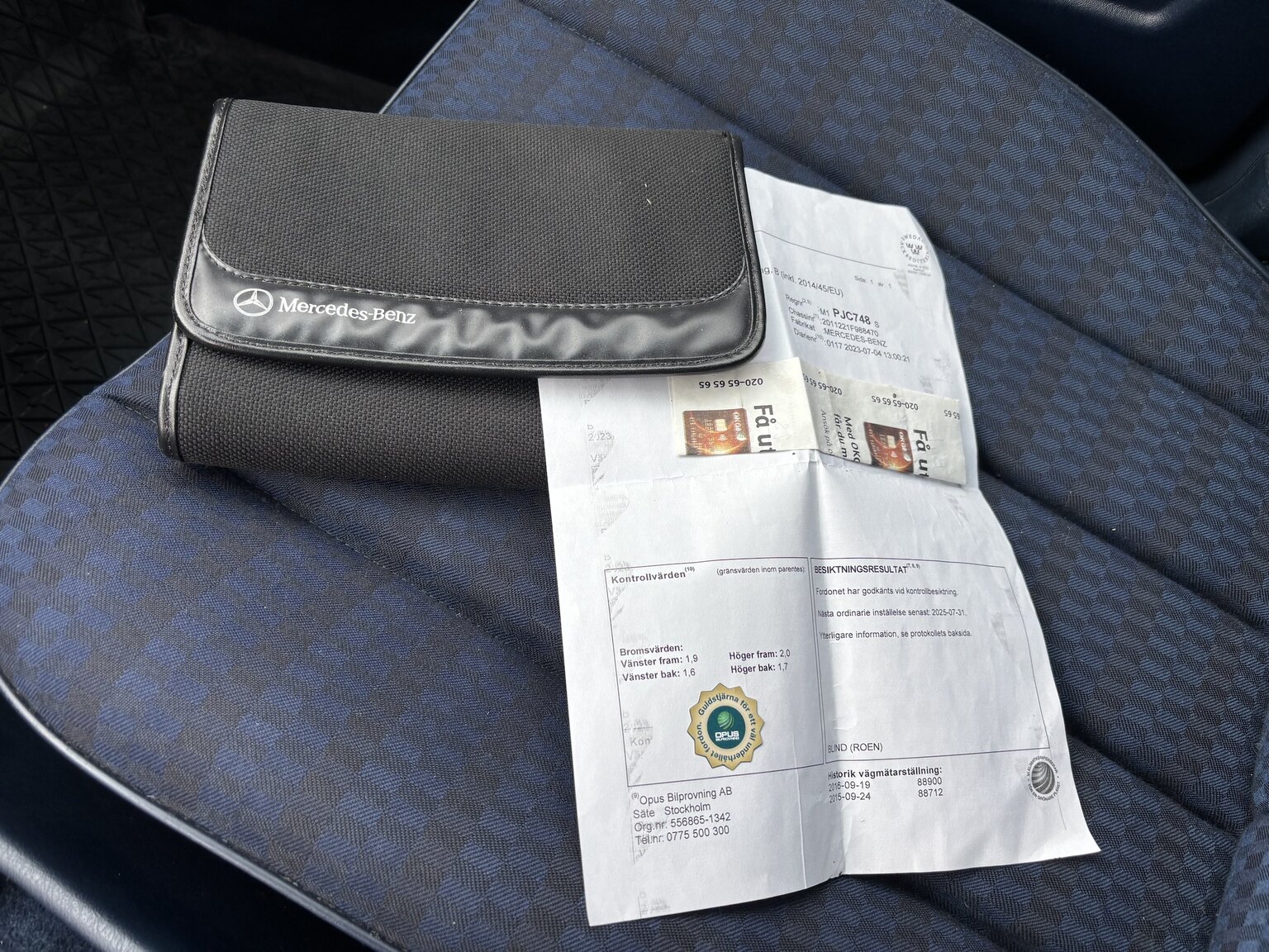 Dokumentation för 1992 Mercedes-Benz 190 D