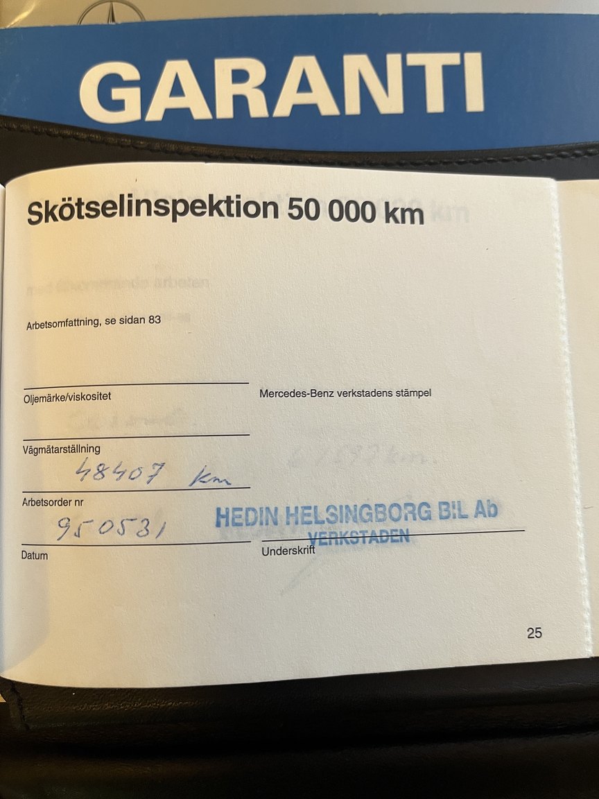 Dokumentation för 1992 Mercedes-Benz 600 SEL