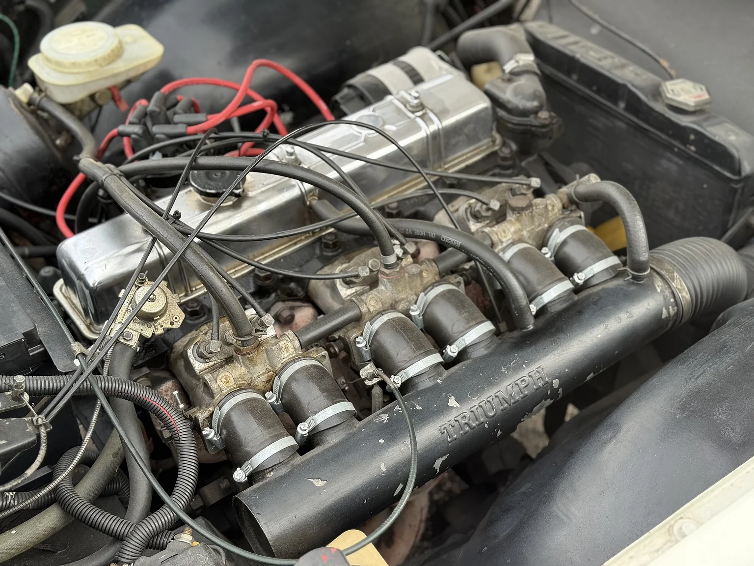 Image of 1970 Triumph TR6 Hardtop  (13) mechanics