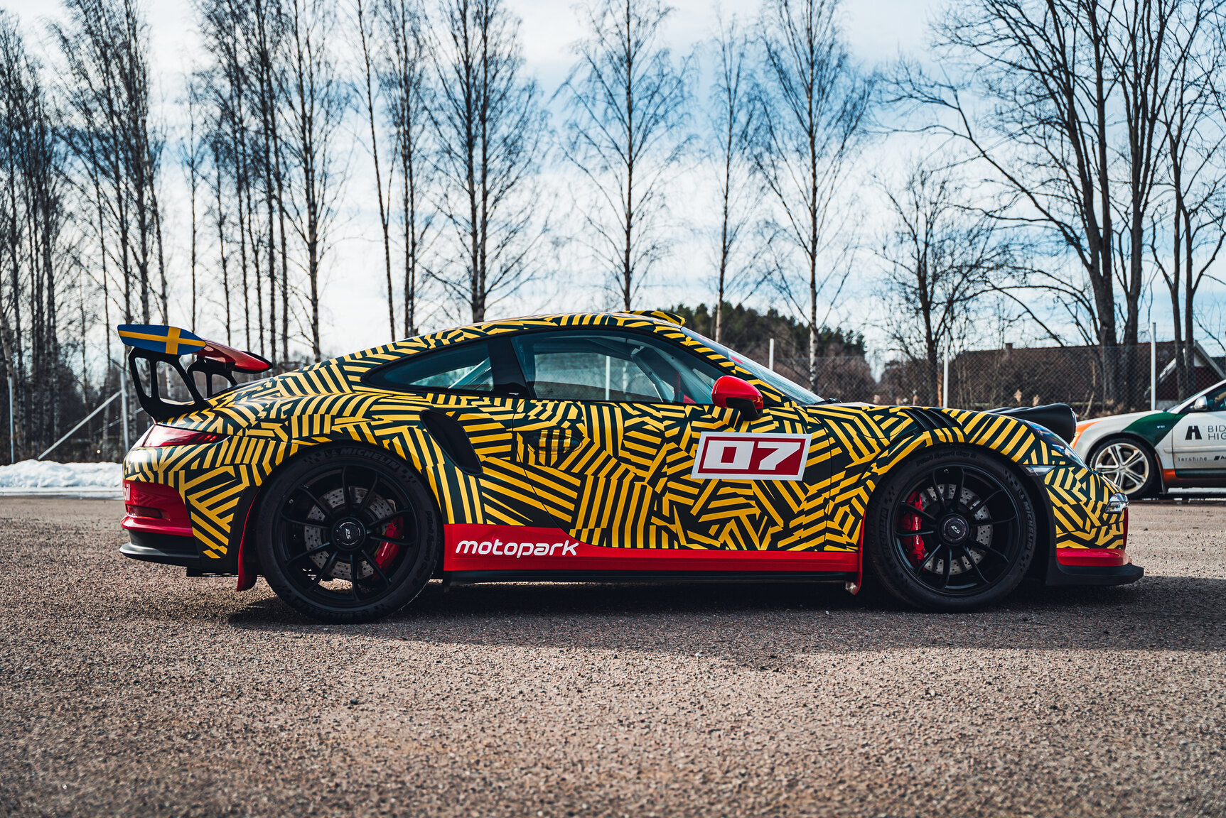 Exteriörbild på 2016 Porsche 911 GT3 RS PDK "Rally Build"
