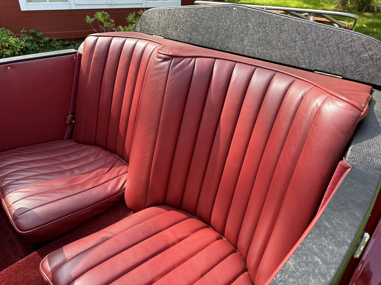 Interiörbild 1938 AUSTIN SEVEN BOAT TAIL