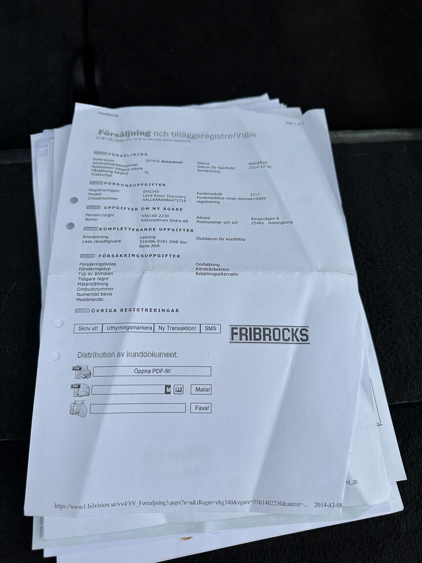 Dokumentation för 2008 Land Rover Discovery TDV6 SE (21)