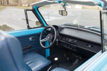 Interiörbild 1974 VW 1303 LS CAB