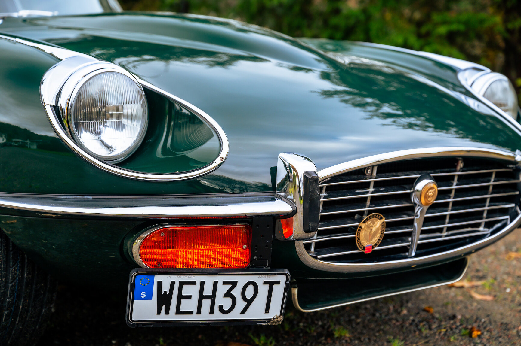 Exteriörbild på 1973 Jaguar E-Type V12
