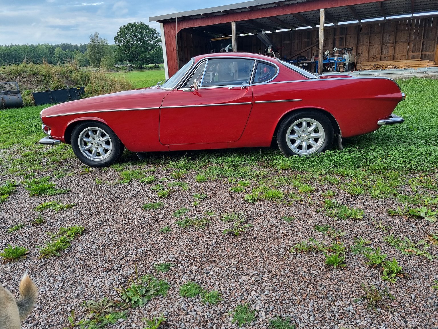 Exteriörbild på 1968 Volvo P1800S