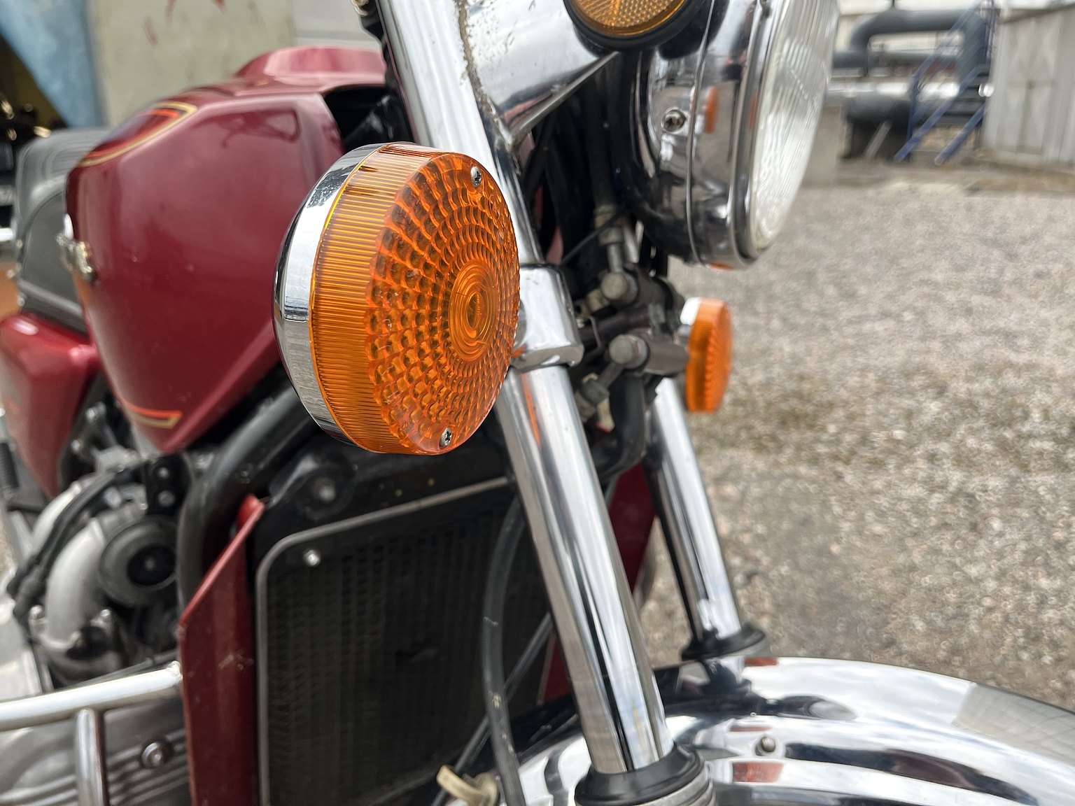 Exteriörbild på 1976 Honda Gold Wing GL 1000 - NO RESERVE