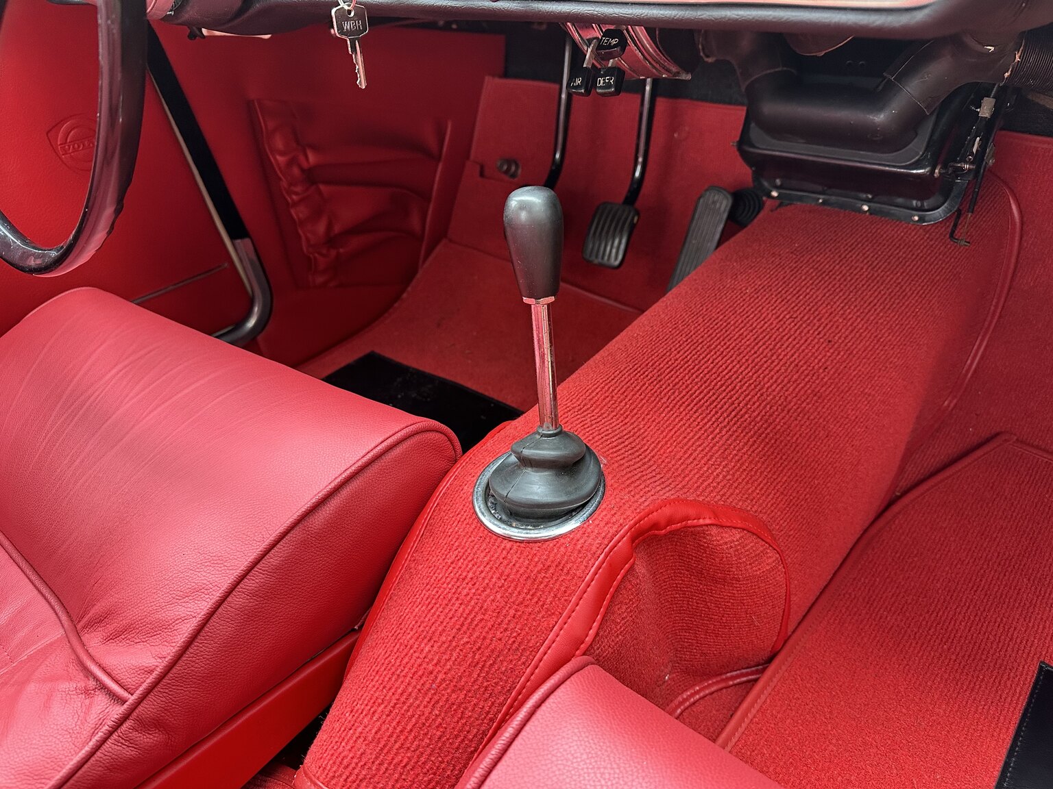 Interiörbild 1964 Volvo P 1800 S