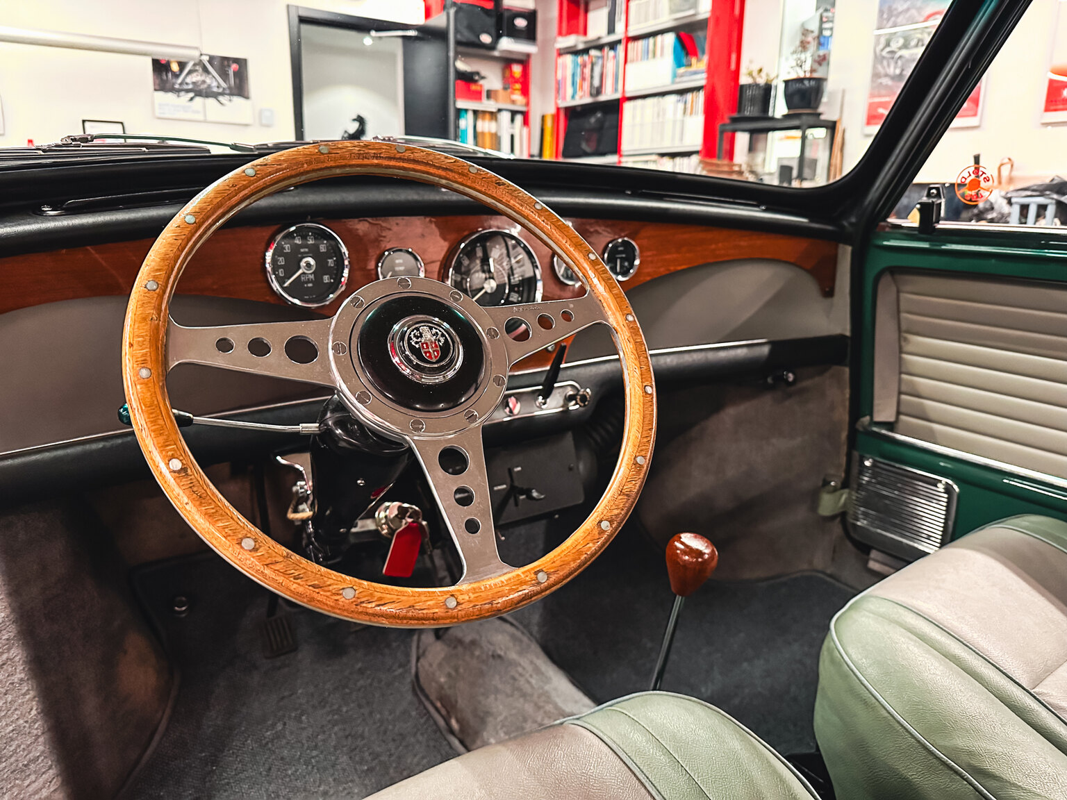 Interior image of 1965 Austin Cooper