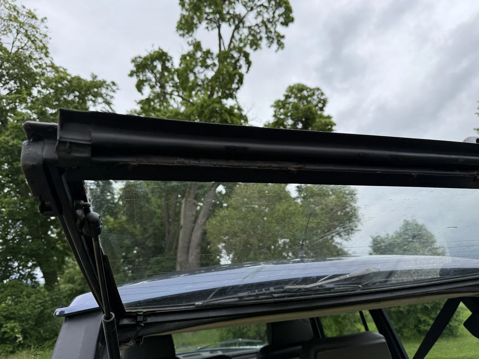 Innenraumfoto von 1990 Range Rover Vogue SE 3.9 (83)