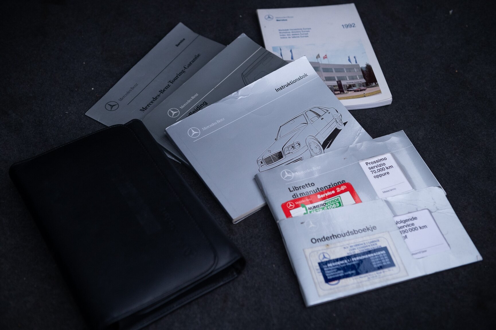 Documentation for 1992 Mercedes-Benz 500 SE