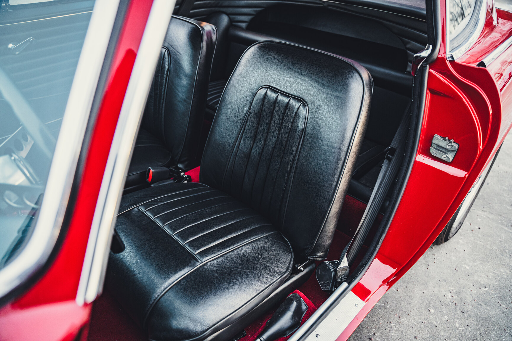 Interior image of 1963 Volvo P1800 S