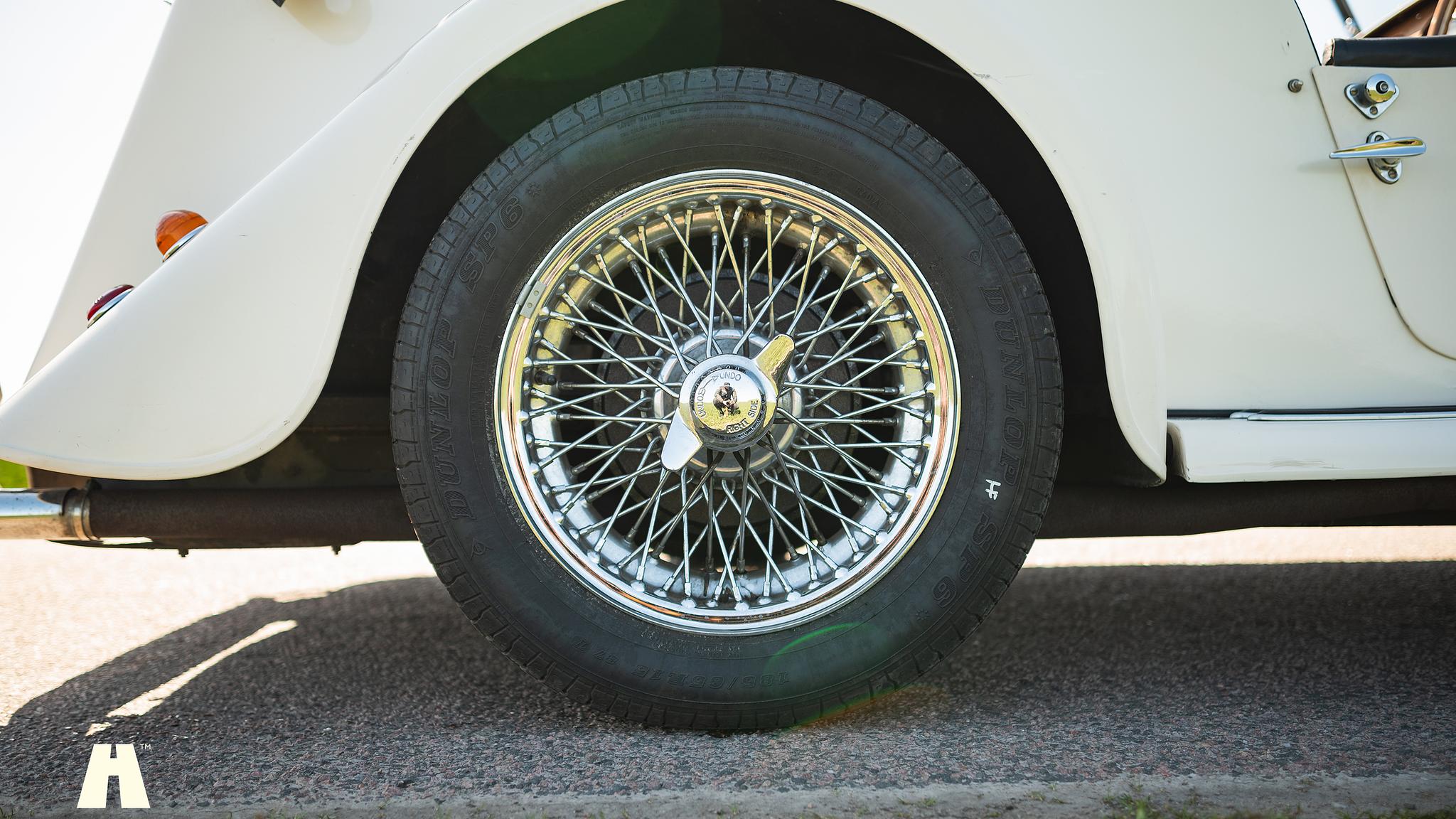 Exteriörbild på 1954 Morgan Plus 4 