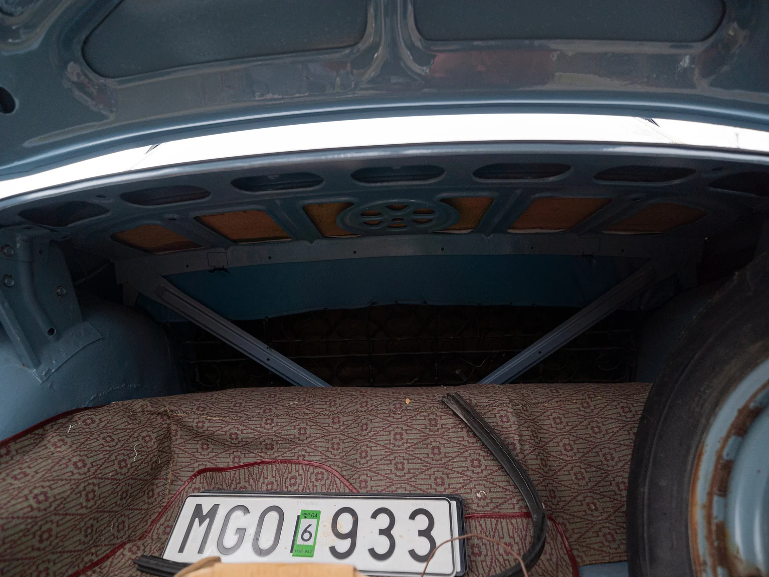 Innenraumfoto von 1953 Plymouth Belvedere 2 door HT Coupe (41)