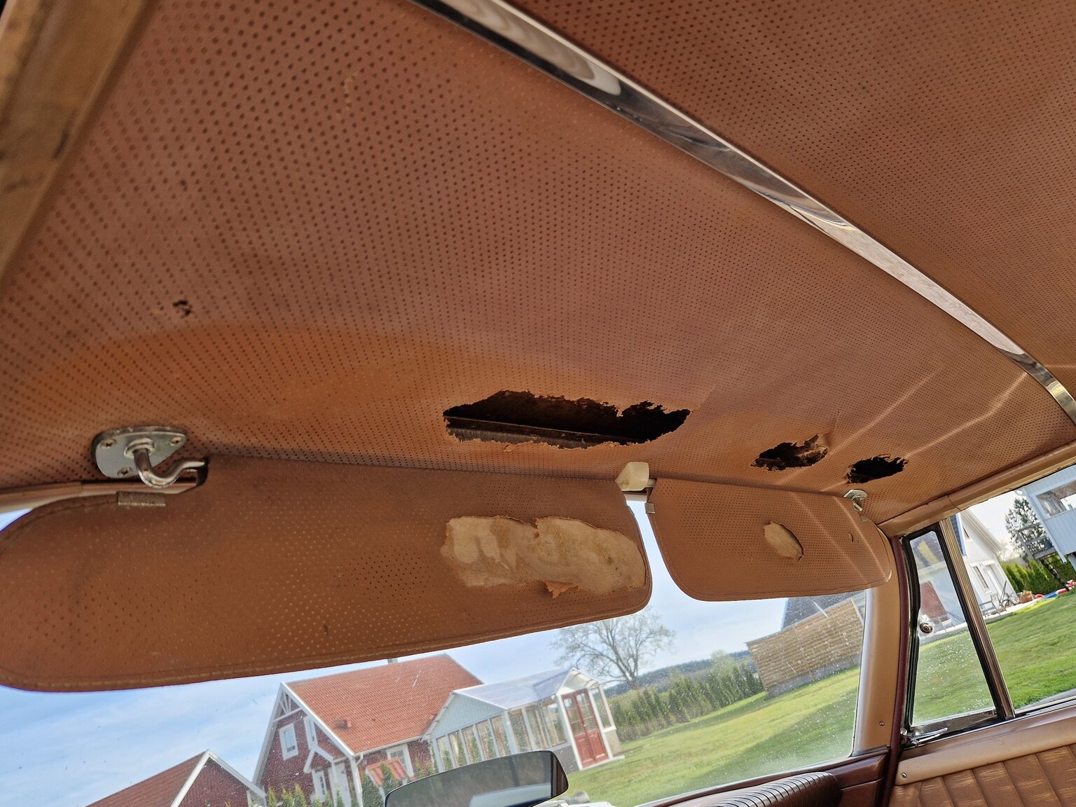 Interiörbild 1961 Chrysler Windsor Coupé