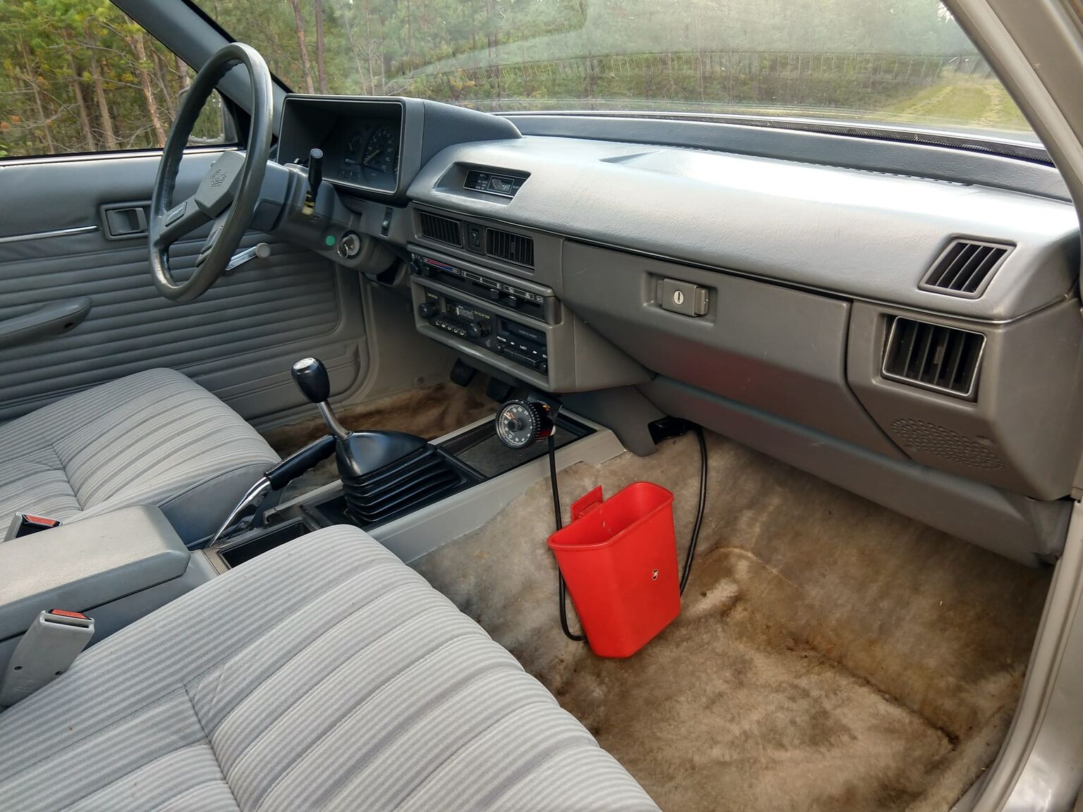 Interiörbild 1983 Datsun Laurel